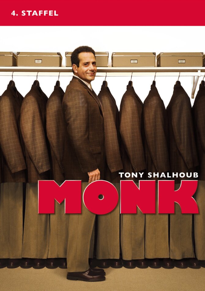Monk - Staffel 4 4 DVDs