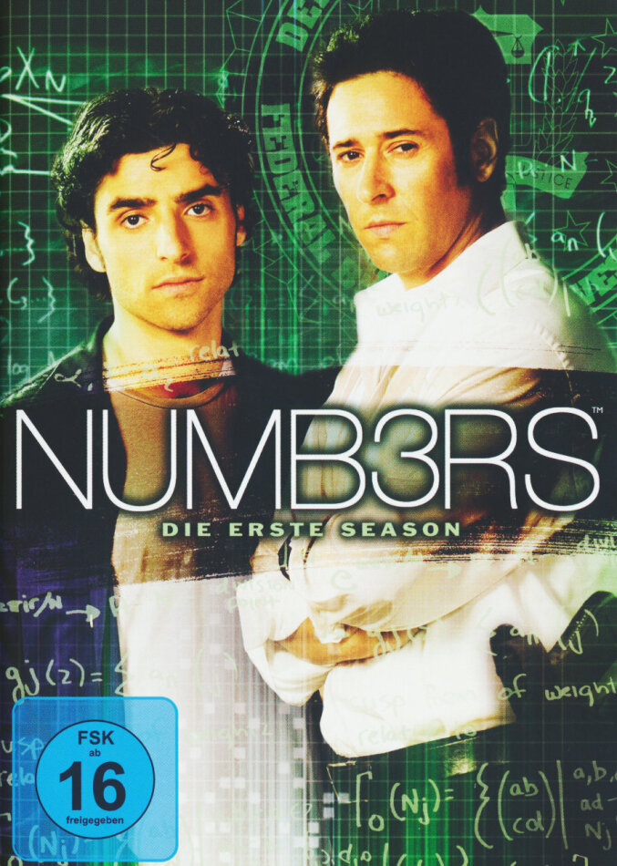Numbers - Staffel 1 4 DVDs