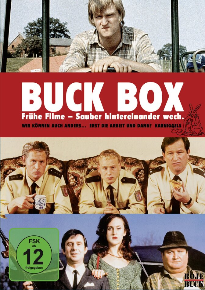 Buck Box - Frühe Filme - Sauber hintereinander wech 3 DVDs