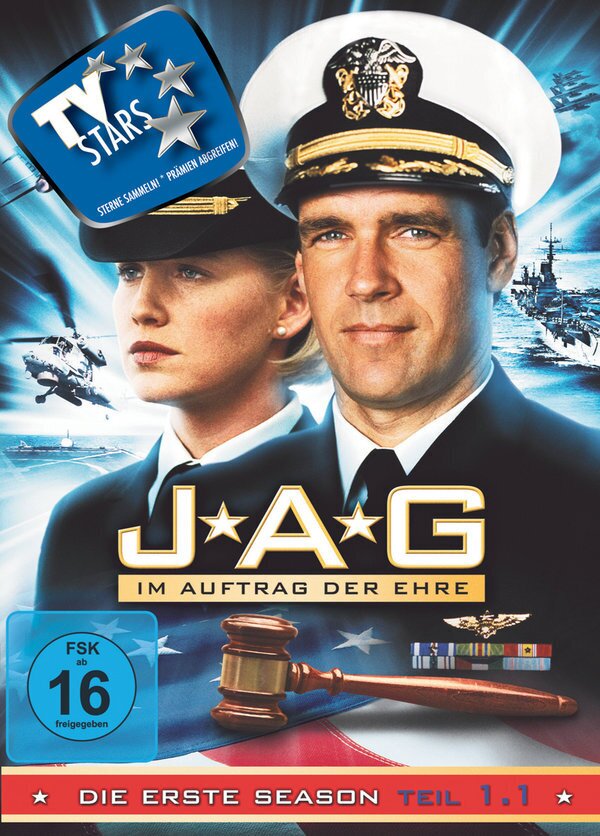 JAG - Im Auftrag der Ehre - Staffel 1.2 3 DVD