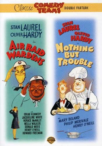 Laurel & Hardy: - Air Raid Wardens / Nothing but trouble