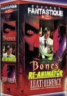 Fantastique Coffret - Bones / Re-Animator / Leatherface 3 DVD