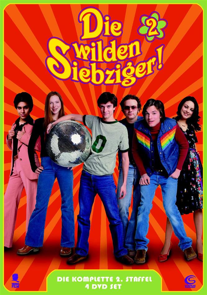 Die wilden Siebziger - Staffel 2 4 DVDs