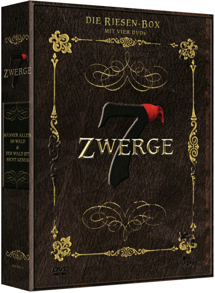 7 Zwerge 1 & 2 - Die Riesen-Box 4 DVDs