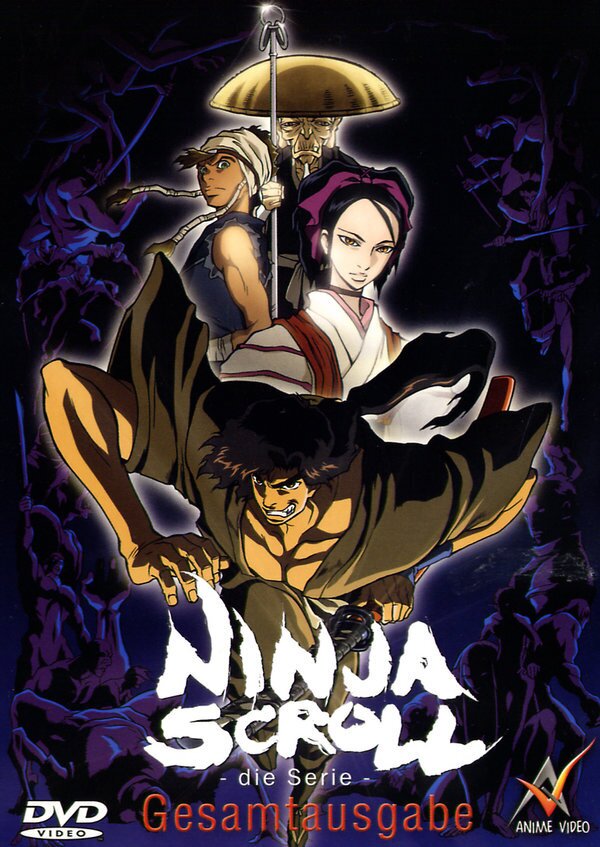Ninja Scroll - Box Vol. 1 - 4 4 DVDs