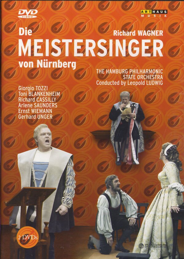 Hamburger Staatsoper, Leopold Ludwig & Giorgio Tozzi - Wagner - Die Meistersinger von Nürnberg Arthaus Musik, 2 DVD