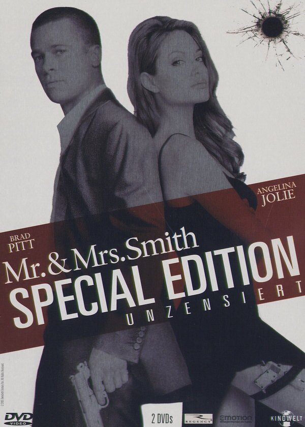 Mr. & Mrs. Smith - (Steelbook 2 DVDs Unzensiert) (2005)
