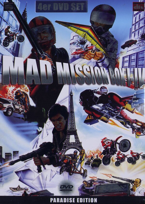 Mad Mission - (Steelcase 4 DVDs)