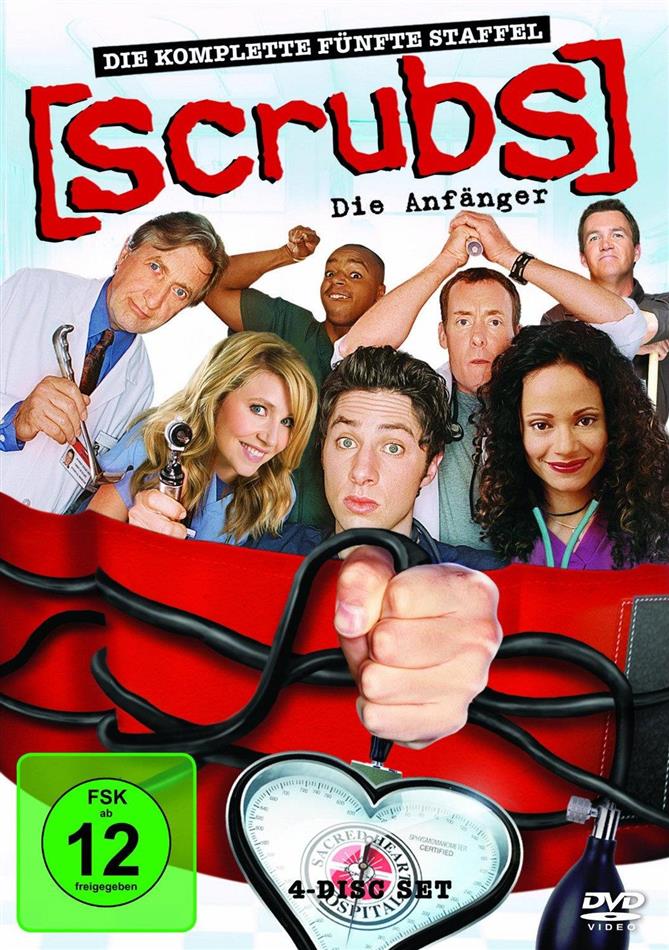 Scrubs - Staffel 5 4 DVDs