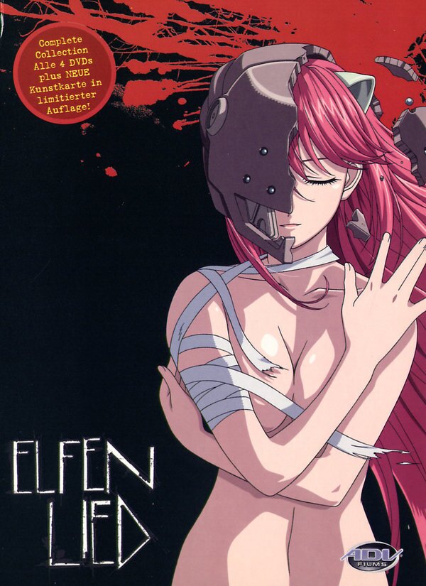 Elfen Lied - Complete Collection 4 DVDs