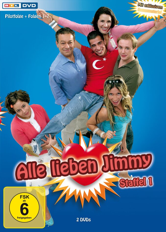 Alle lieben Jimmy - Staffel 1 2 DVDs