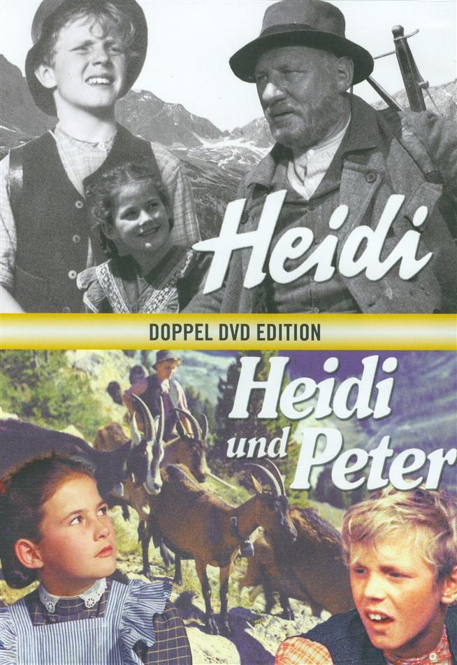 Heidi / Heidi und Peter - Doppel DVD Edition Limited Edition, Restaurierte Fassung, 2 DVDs