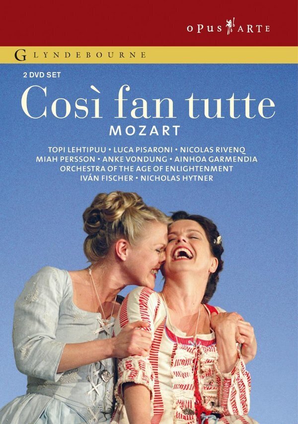 Age Of Enlightenment, Adam Fischer & Miah Persson - Mozart - Così fan tutte Glyndebourne Festival Opera, Opus Arte, 2 DVDs