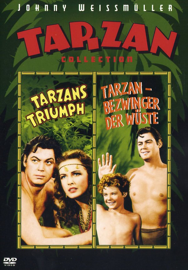 Tarzans Triumph / Tarzan - Bezwinger der Wüste 2 DVDs