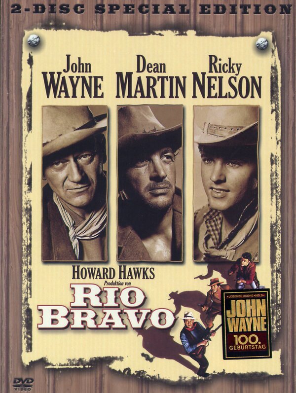 Rio Bravo (1959) Special Edition, Holzbox, 2 DVDs