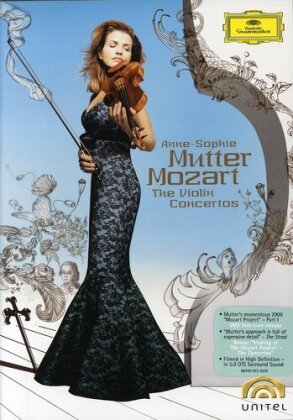 Anne-Sophie Mutter - Mozart - Violin Concertos Nos. 1-5 (Deutsche Grammophon, 2 DVDs)