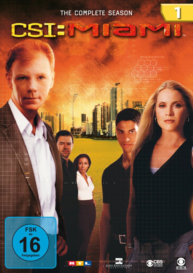 CSI - Miami - Staffel 1 Komplettbox 6 DVDs