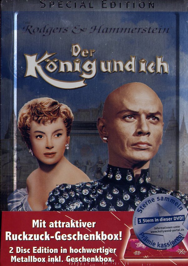 Der König und Ich (1956) Édition Spéciale, Steelbook, 2 DVD