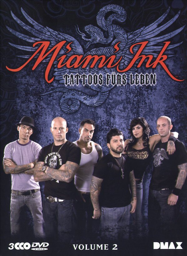 Miami Ink - Vol. 2 - Tattoos fürs Leben 3 DVDs