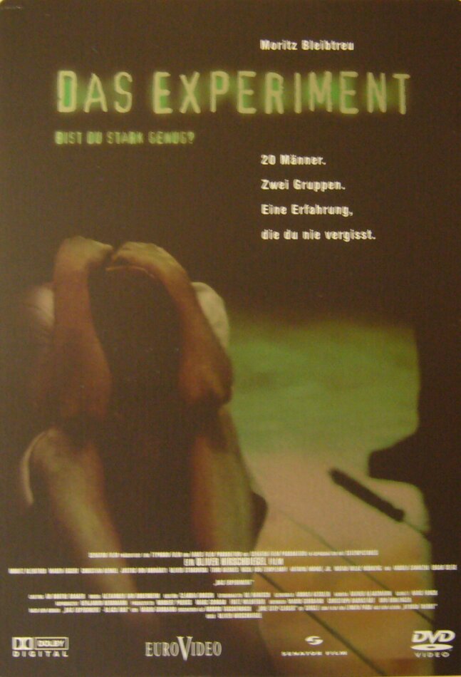Das Experiment Steelbook