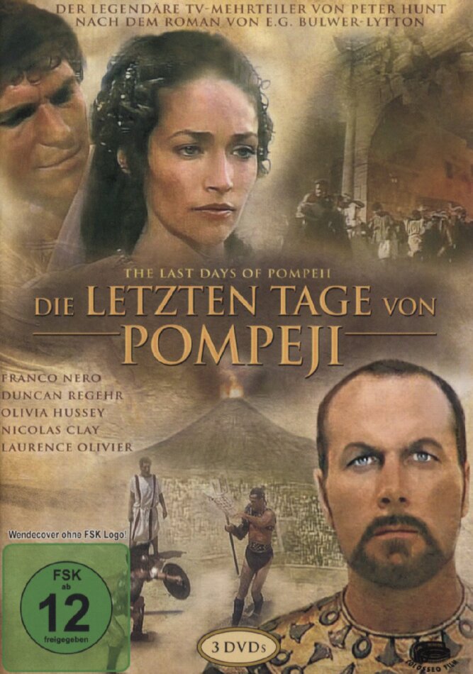 Die letzten Tage von Pompeji Remastered, 3 DVDs