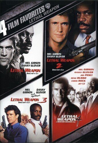 Lethal Weapon 1-4 - 4 Film Favorites 2 DVDs