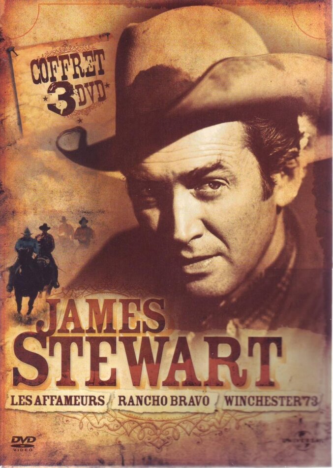 James Stewart - Les Affameurs / Rancho Bravo / Winchester 73 3 DVD