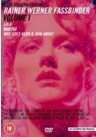 Rainer Werner Fassbinder Collection - Volume 1 4 DVDs