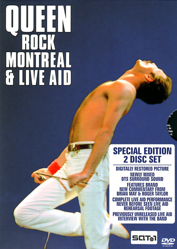 Queen - Rock Montreal & Live Aid 2 DVDs