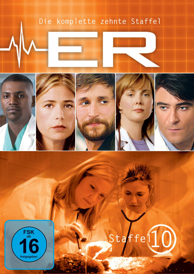 ER - Emergency Room - Staffel 10 6 DVDs
