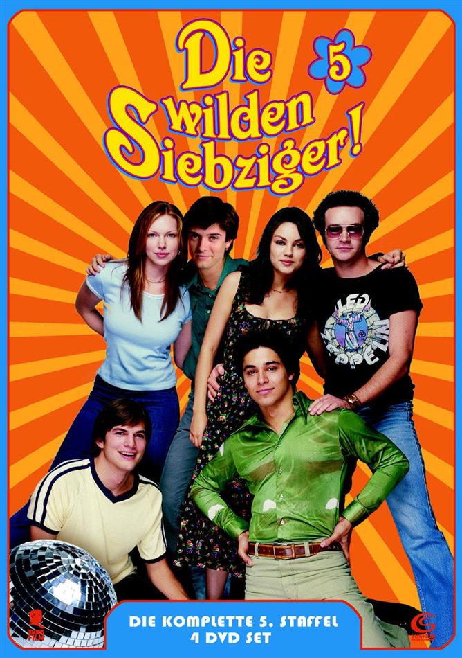 Die wilden Siebziger - Staffel 5 4 DVDs