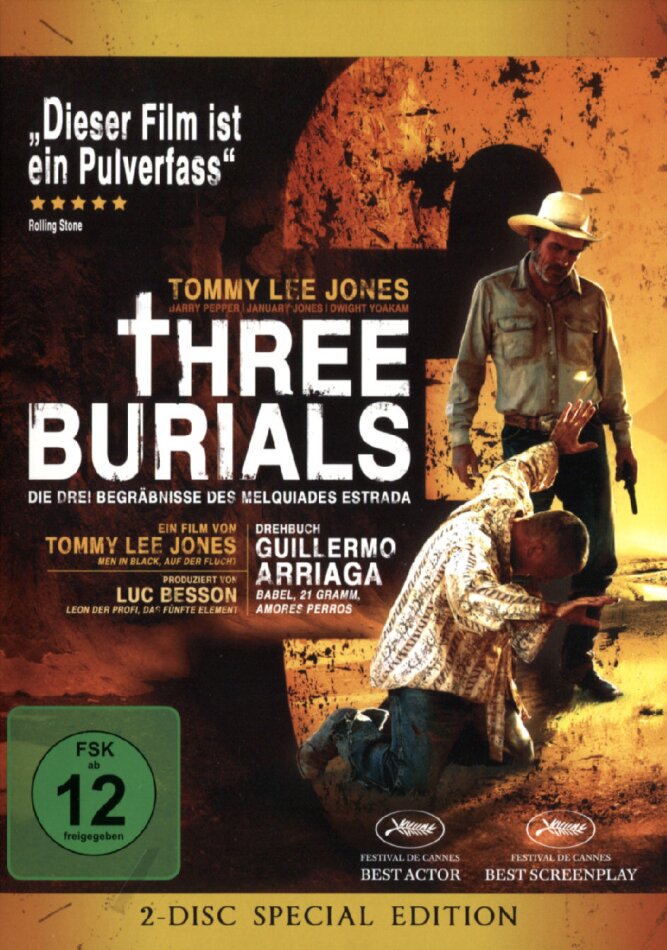 Three Burials - Die drei Begräbnisse des Melquiades Estrada (2005) Special Edition, 2 DVDs