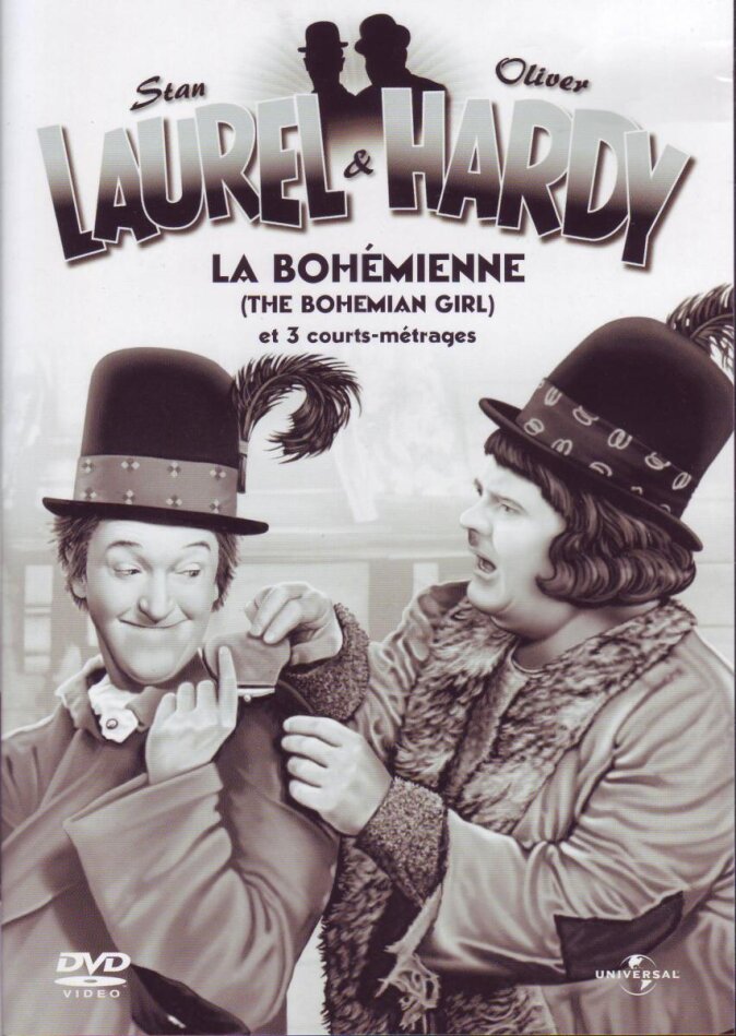 Laurel & Hardy - La bohémienne n/b