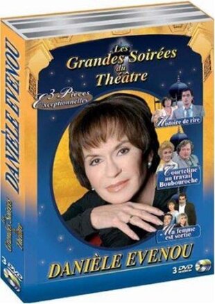 Danièle Evenou (1984) Les Grandes Soirées du Théâtre, 3 DVDs