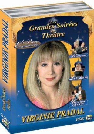 Virginie Pradal (1984) Les Grandes Soirées du Théâtre, 3 DVDs
