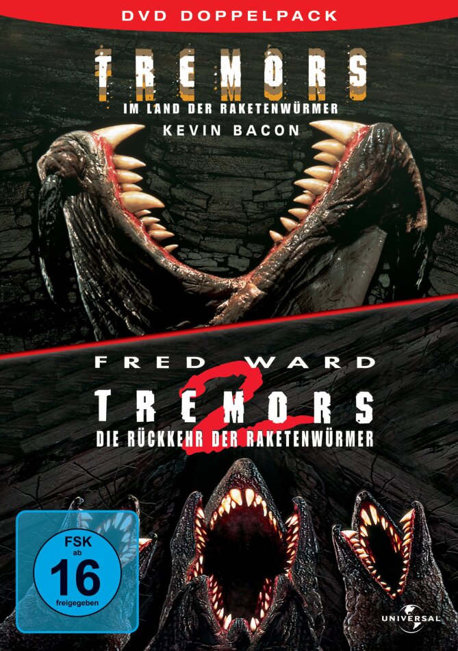 Tremors - Im Land der Raketenwürmer / Tremors 2 - Die Rückkehr der Raketenwürmer 2 DVDs