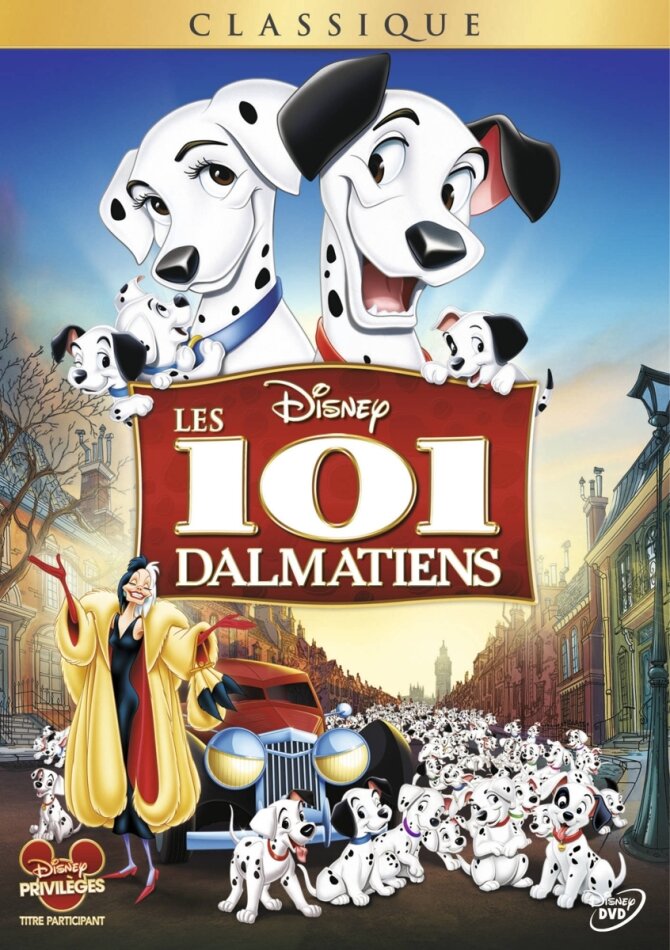 Les 101 Dalmatiens (1961) Classique