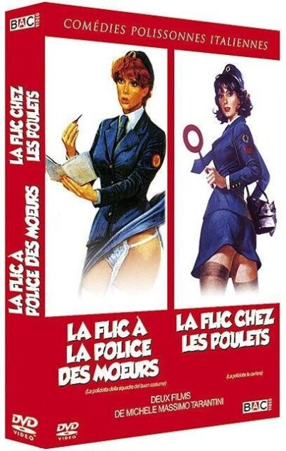 La Flic à la Police des Moeurs / La Flic chez les poulets 2 DVD