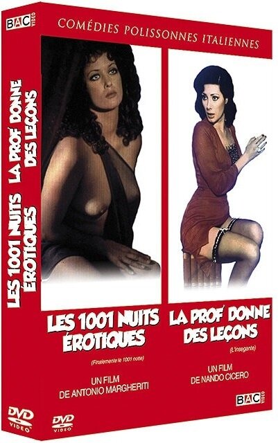 La prof donne des leçons particulières / Les 1001 nuits érotiques 2 DVDs
