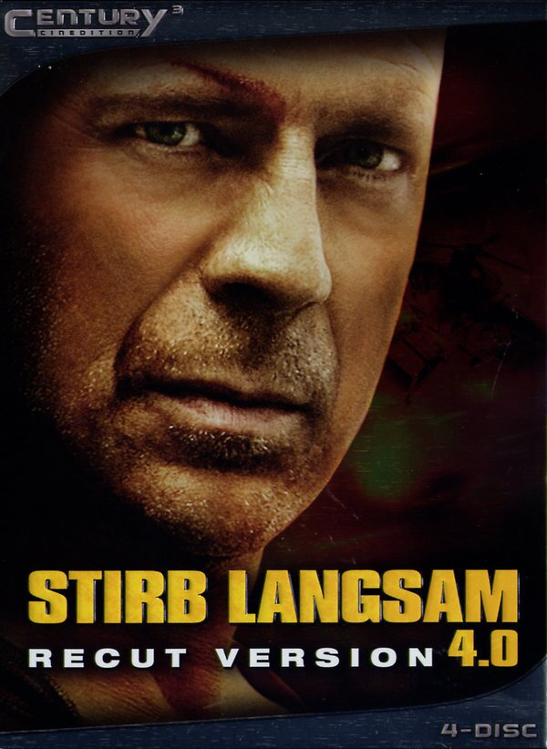 Stirb Langsam 4.0 - Century3 Cinedition / Recut Version (2007) 4 DVDs