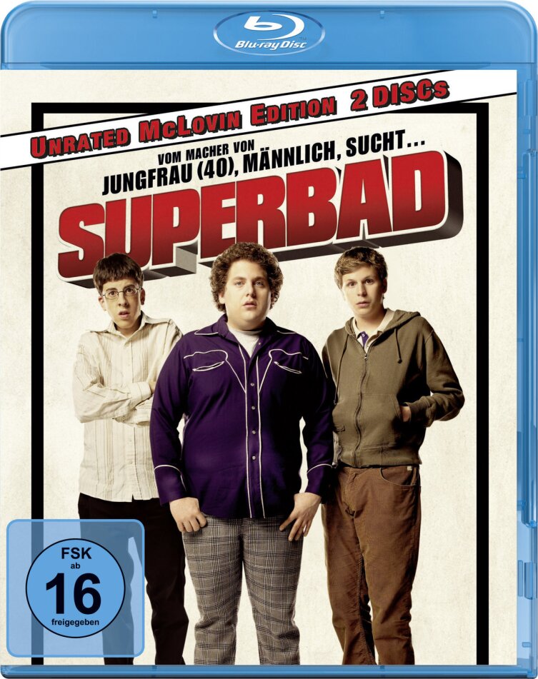 Superbad (2007) Unrated McLovin Edition, 2 Blu-rays