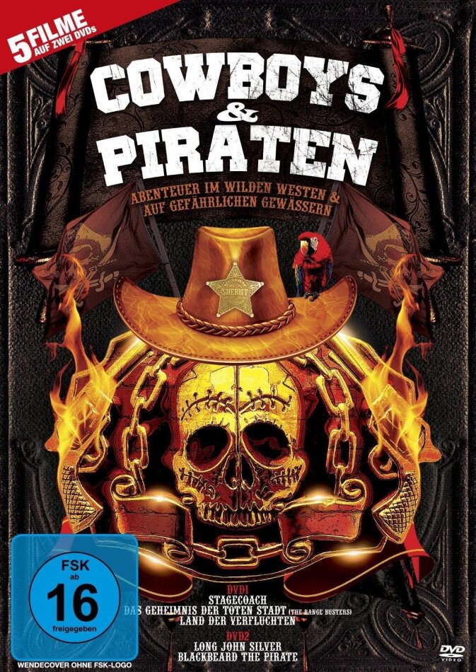Cowboys & Piraten 2 DVDs