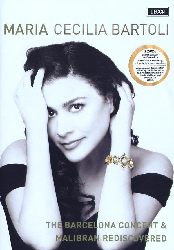 Cecilia Bartoli - Maria - The Barcelona Concert & Malibran Rediscovered Decca, 2 DVDs