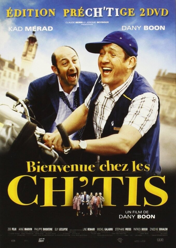 Bienvenue chez les Ch'Tis (2008) Edition Préch'tige, 2 DVD