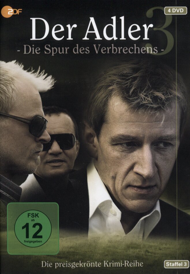 Der Adler - Die Spur des Verbrechens - Staffel 3 4 DVDs