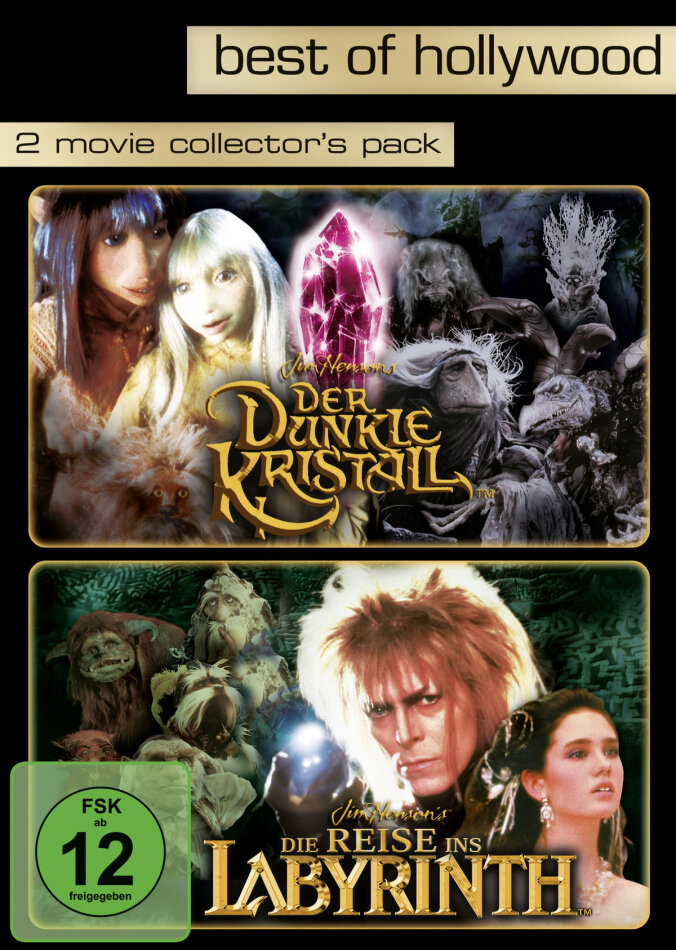 Der dunkle Kristall / Die Reise ins Labyrinth Best of Hollywood, 2 Movie Collector's Pack