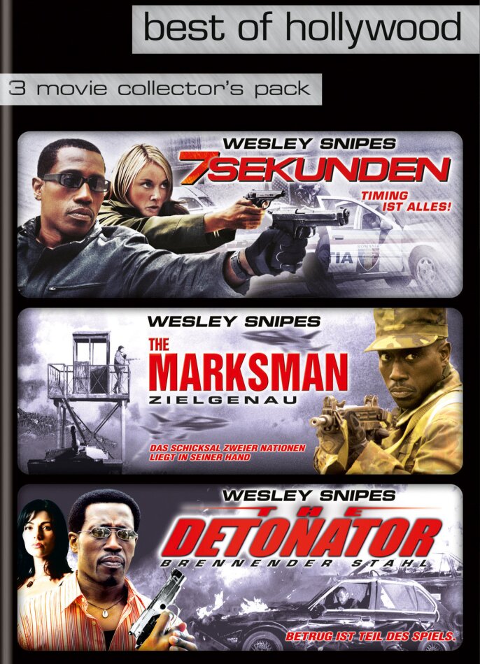 7 Sekunden / The Marksman / The Detonator Best of Hollywood, 3 DVDs
