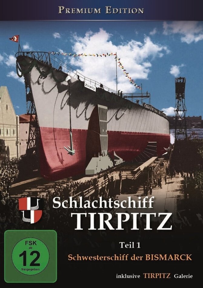 Schlachtschiff Tirpitz - Teil 1 - Schwesterschiff der Bismarck s/w, Premium Edition