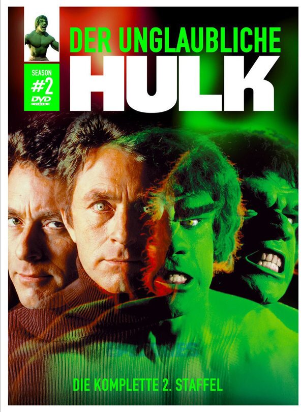 Der unglaubliche Hulk - Staffel 2 6 DVDs