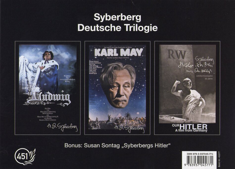 Syberberg - Deutsche Trilogie Box 6 DVDs